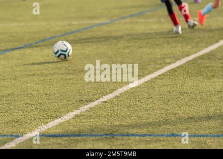 uniforme de football pour enfants Banque D'Images