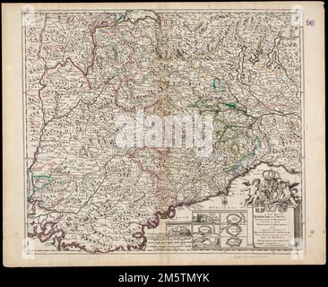 Une nouvelle carte de vous Dukedome de Savoie, Principauté du Piémont du comté de Nice Dukedome de Monferret, et des pays voisins de Milan, Dauphine Provence Avec vous routes et passages au-dessus des Alpes vers la France Grugeage illustré par illustration. Comprend sept ensembles de citadelles. Le catalogage, la conservation et la numérisation ont été rendus possibles en partie par le Fonds national de dotation pour les sciences humaines : exploration de l'effort humain. Fait partie de l'atlas de portefeuille composite avec le titre 'Collection d'anciennes cartes.'. Collection d'anciennes cartes. Collection de cartes anciennes, Savoie, région Italie, Piémont, région Banque D'Images