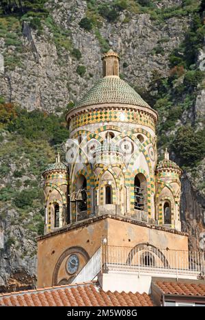 Église d'Amalfi, Duomo di Amalfi sur la côte amalfitaine, Italie Banque D'Images