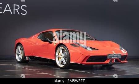 2016 Ferrari 458 Aperta (F458 Italia, Type F142) Banque D'Images