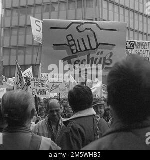 GDR, Berlin, 04. 11. 1989, manifestation de protestation, contre la violence et pour les droits constitutionnels, la liberté de la presse, la liberté d'expression et la liberté Banque D'Images