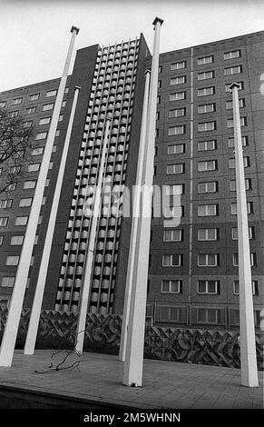 GDR, Berlin, 19 février 1990, siège de la sécurité d'État de la GDR à Normannenstrasse Banque D'Images