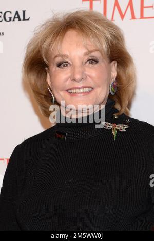 Barbara Walters, animateur de télévision, assiste au GALA DU TEMPS 100, les 100 personnes les plus influentes DU TEMPS dans le monde, au Jazz au Lincoln Center à New York, NY, on 29 avril 2014.(photo par Anthony Behar/Sipa USA) crédit: SIPA USA/Alay Live News Banque D'Images