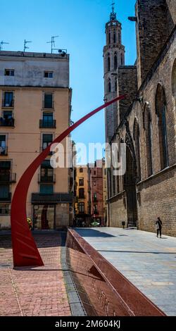 Fossar des Moreres, quartier El Born, Barcelone, Catalogne, Espagne Banque D'Images