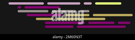 Dessin animé codant des lignes simulées illustration vectorielle Illustration de Vecteur