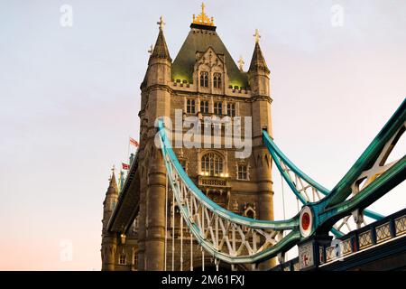 Tower Bridge, Londres, Angleterre Banque D'Images