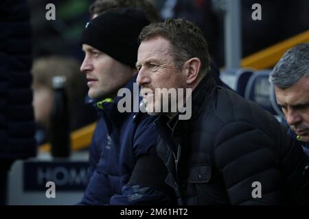 Londres, Royaume-Uni. 1st janvier 2023. Gary Rowett directeur de Millwall lors du match de championnat Sky Bet entre Millwall et Rotherham United à la Den, Londres, le dimanche 1st janvier 2023. (Credit: Tom West | MI News) Credit: MI News & Sport /Alay Live News Banque D'Images