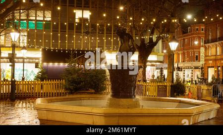 Sloane Square à Londres Chelsea - LONDRES, Royaume-Uni - 20 DÉCEMBRE 2022 Banque D'Images