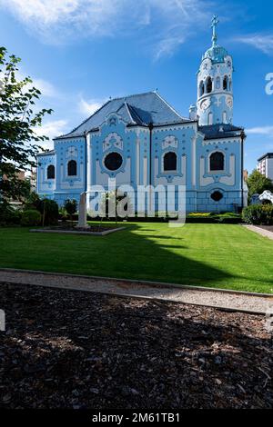 L'Église bleue, Bratislava, Slovaquie Banque D'Images
