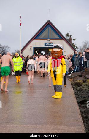 Mascotte du Royal National Lifeboat Institute. Banque D'Images