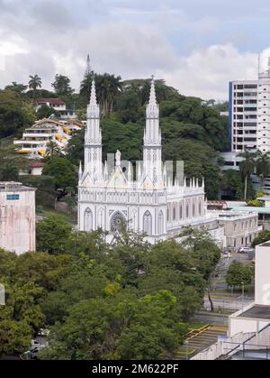 Notre Dame du Mont Carmen, la Iglesia de Carmen, à Panama Banque D'Images