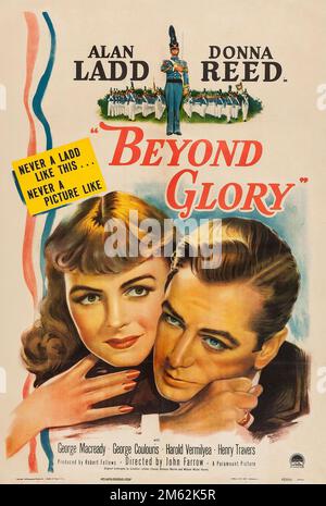 DONNA REED et ALAN LADD dans BEYOND GLORY (1948), réalisé par JOHN FARROW. Crédit : PHOTOS / Album PARAMOUNT Banque D'Images