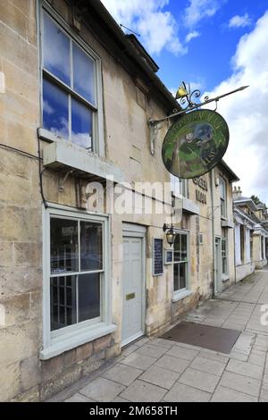 The Green Man pub ; Scotgate, Stamford Town, Lincolnshire County, Angleterre, ROYAUME-UNI Banque D'Images