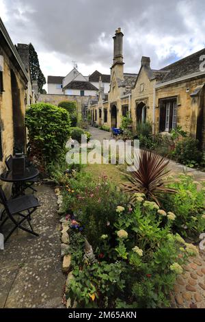 The Thomas Truesdale Hospital, Scotgate, Stamford Town, Lincolnshire County, Angleterre, Royaume-Uni Banque D'Images