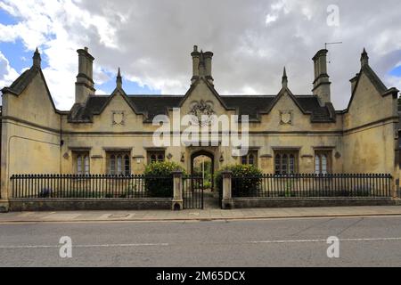 The Thomas Truesdale Hospital, Scotgate, Stamford Town, Lincolnshire County, Angleterre, Royaume-Uni Banque D'Images