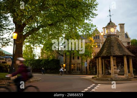 La fontaine Victoria à Oxford, en Angleterre. Banque D'Images