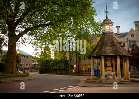 La fontaine Victoria à Oxford, en Angleterre. Banque D'Images