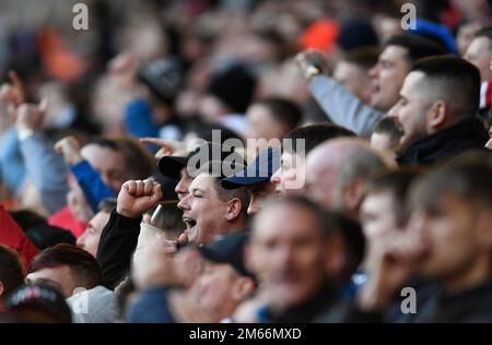 Glasgow, Royaume-Uni. 2nd janvier 2023. Les fans des Rangers lors du match Cinch Premiership au stade Ibrox, à Glasgow. Crédit photo à lire: Neil Hanna/Sportimage crédit: Sportimage/Alamy Live News Banque D'Images