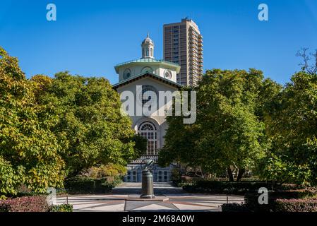 Brooklyn Botanic Garden, fondé en 1910, Brooklyn, New York City, Etats-Unis, Banque D'Images