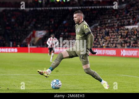 EINDHOVEN - Ante Rebic de l'AC Milan lors du match amical entre le PSV et l'AC Milan au stade Phillips sur 30 décembre 2022 à Eindhoven, pays-Bas. AP | hauteur hollandaise | Bart Stoutjesdijk Banque D'Images