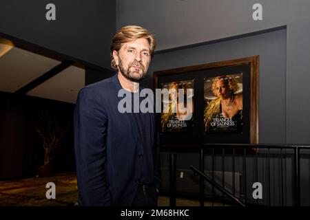 Copenhague, Danemark. 20th, septembre 2022. Le cinéaste suédois Ruben Östlund vu à Copenhague a parlé d'une projection de son film Triangle de tristesse, Palme d'Or. (Crédit photo: Gonzales photo - Dejan Obretkovic). Banque D'Images