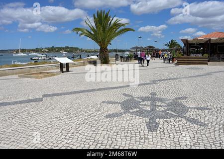 Tres Irmaos plage front de mer, Alvor, commune de Portimao, Algarve, Portugal Banque D'Images