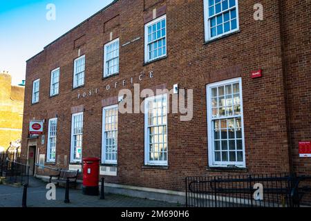 Bureau de poste à Newmarket, Suffolk, Royaume-Uni Banque D'Images