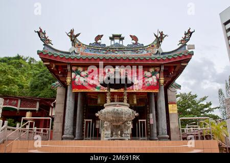 Temple de Tua Pek Kong à Kuching, Bornéo, Malaisie Banque D'Images