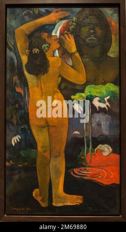 Paul Gauguin: La Lune et la Terre, 1893, MOMA, le Musée d'Art moderne, New York, Etats-Unis Banque D'Images