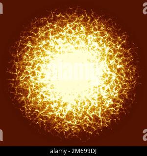 Boule de feu Banque D'Images