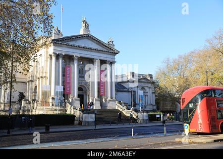 Tate Gallery sur Millbank, Londres, Royaume-Uni Banque D'Images