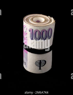 54,000,- couronne tchèque 1. Banque D'Images