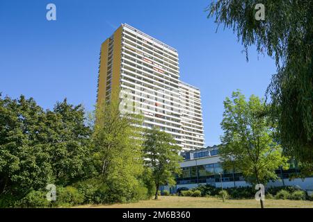 Tours, Helene-Weigel-Platz, Marzahn, Berlin, Allemagne Banque D'Images