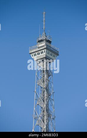 Funkturm, Messedamm, Westend, Charlottenburg, Berlin, Allemagne Banque D'Images