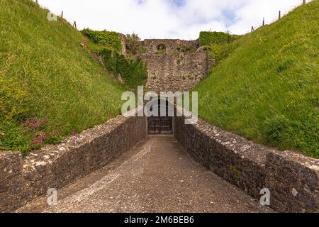 Douvres - 04 juin 2022 : le château fort de Douvres dans le Kent, en Angleterre. Banque D'Images