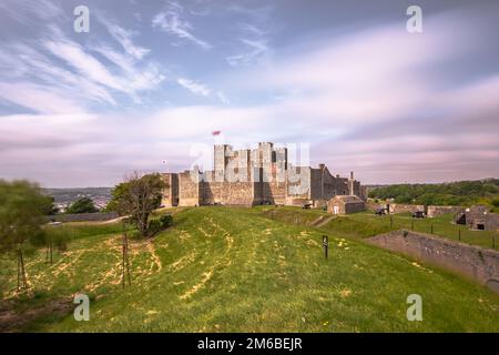 Douvres - 04 juin 2022 : le château fort de Douvres dans le Kent, en Angleterre. Banque D'Images