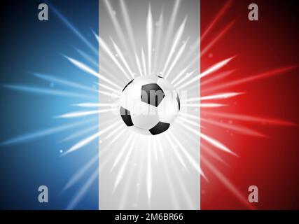 Championnat d'Europe de football en France Banque D'Images