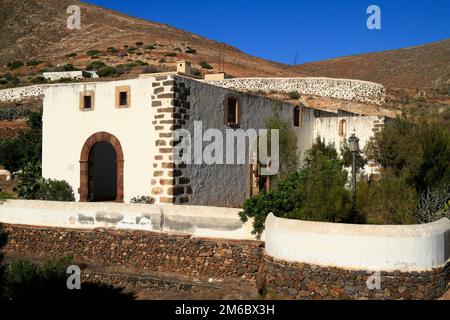 Ruines de l'église Iglesia Conventual de San Buenaventura, Fuerteventura Banque D'Images