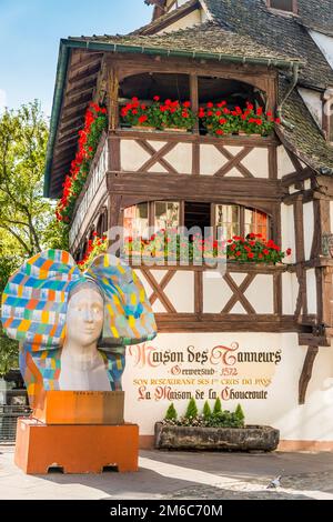 Maison des tanneurs, la maison de la choucroute, restaurant Banque D'Images