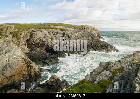 Dans le NORD DU PAYS DE GALLES PORTH DAFARCH Banque D'Images