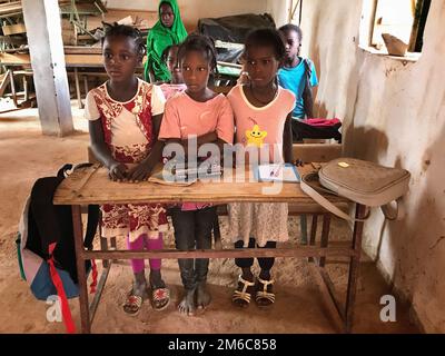 Mauritanie, Chinguetti, Entkemkemt School Banque D'Images