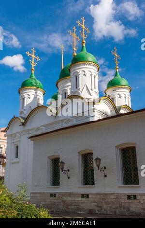 L'église de la Trinité-donnant-vie à Leafs à Moscou, Russie Banque D'Images