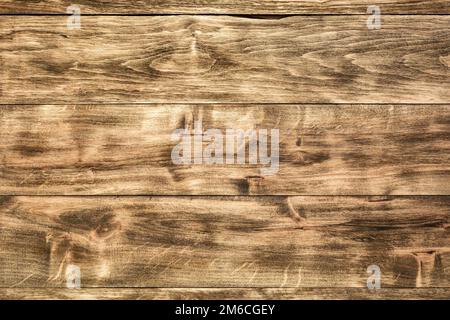 Arrière-plan en bois avec planches horizontales et structure en bois Banque D'Images