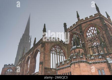 Holl Trinity Church, Broadgate, Coventry, en Angleterre. Banque D'Images