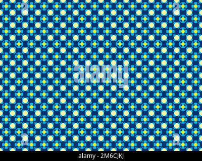 Les figures géométriques de couleur arbitraire sur un modèle homogène Banque D'Images