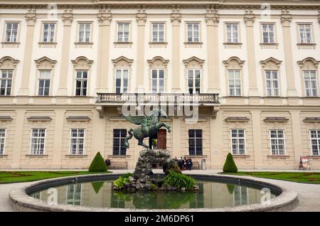 Un magnifique monument au Palais Mirabell , Autriche, europe, capturé le 2 juin 2019 Banque D'Images