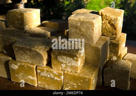 Savon d'huile d'olive Antakya, Turquie du Sud-est Banque D'Images