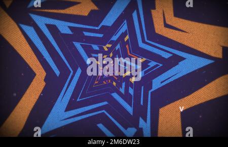 Présentation de conception des années 90 contexte.Retro stylist comcepte.Elément de forme abstrait. Banque D'Images