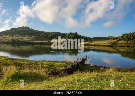 Promenez-vous sur l'archipel des Açores. Découverte de l'île de Pico, Açores. Madalena Banque D'Images