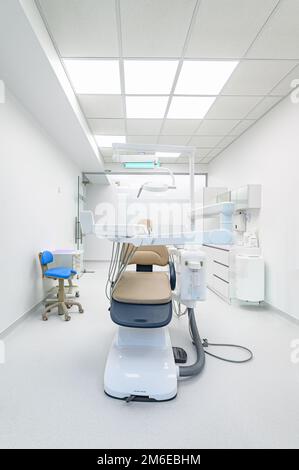 Intérieur du bureau médical de la dentisterie, équipement spécial Banque D'Images